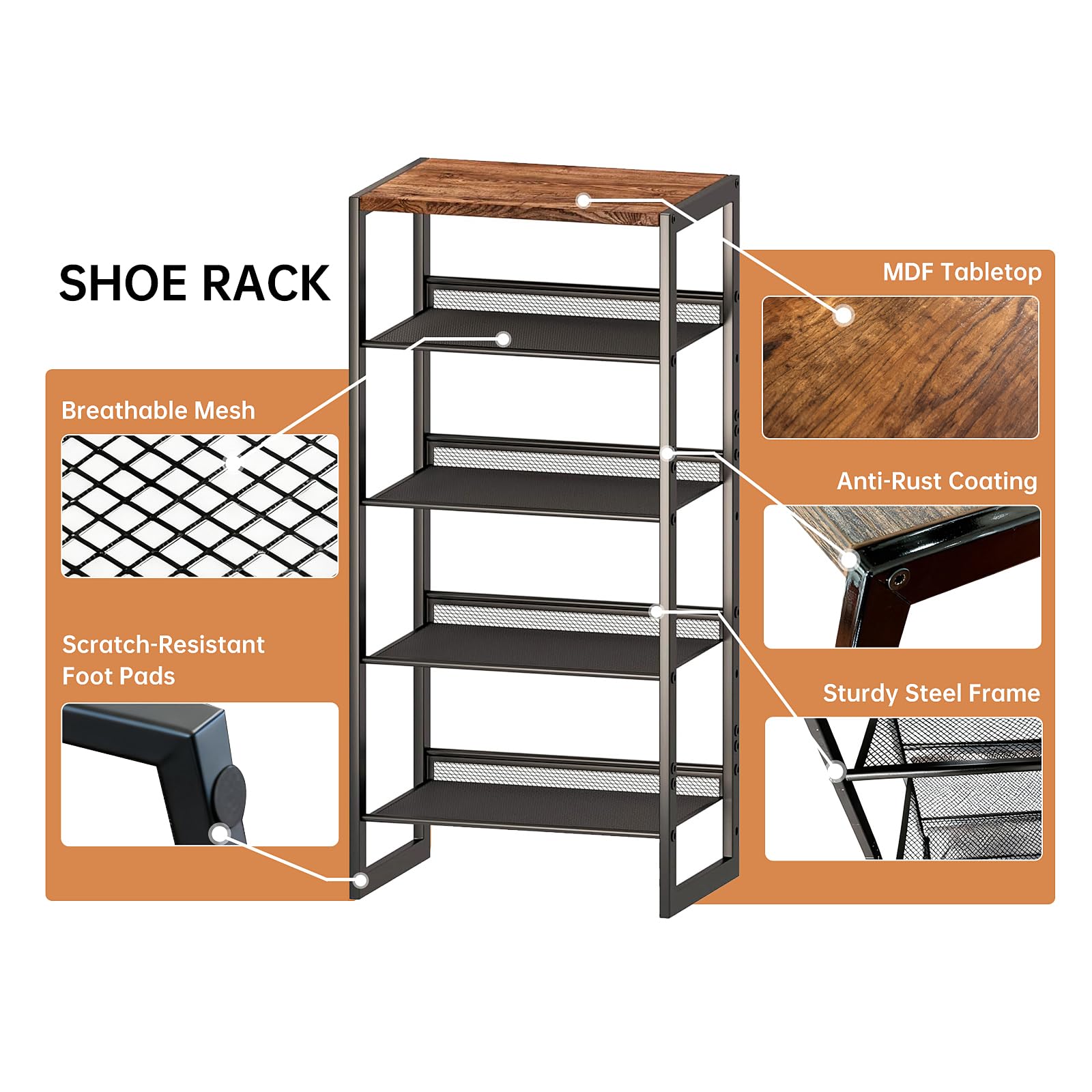 Xiacare in entryway shows versatile storage and tidy footwear area.