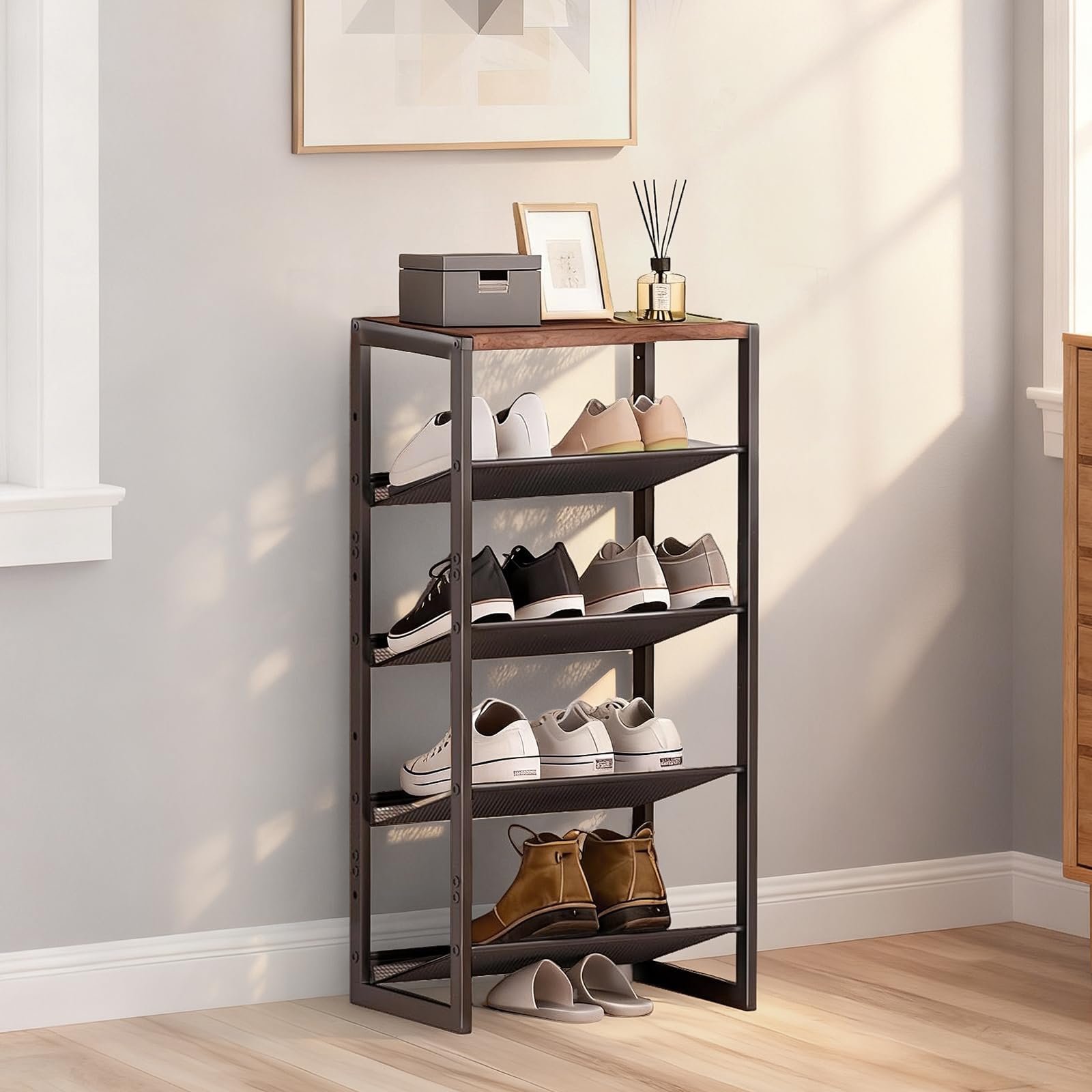 Xiacare side-panel view highlights compact footprint for tight spaces.