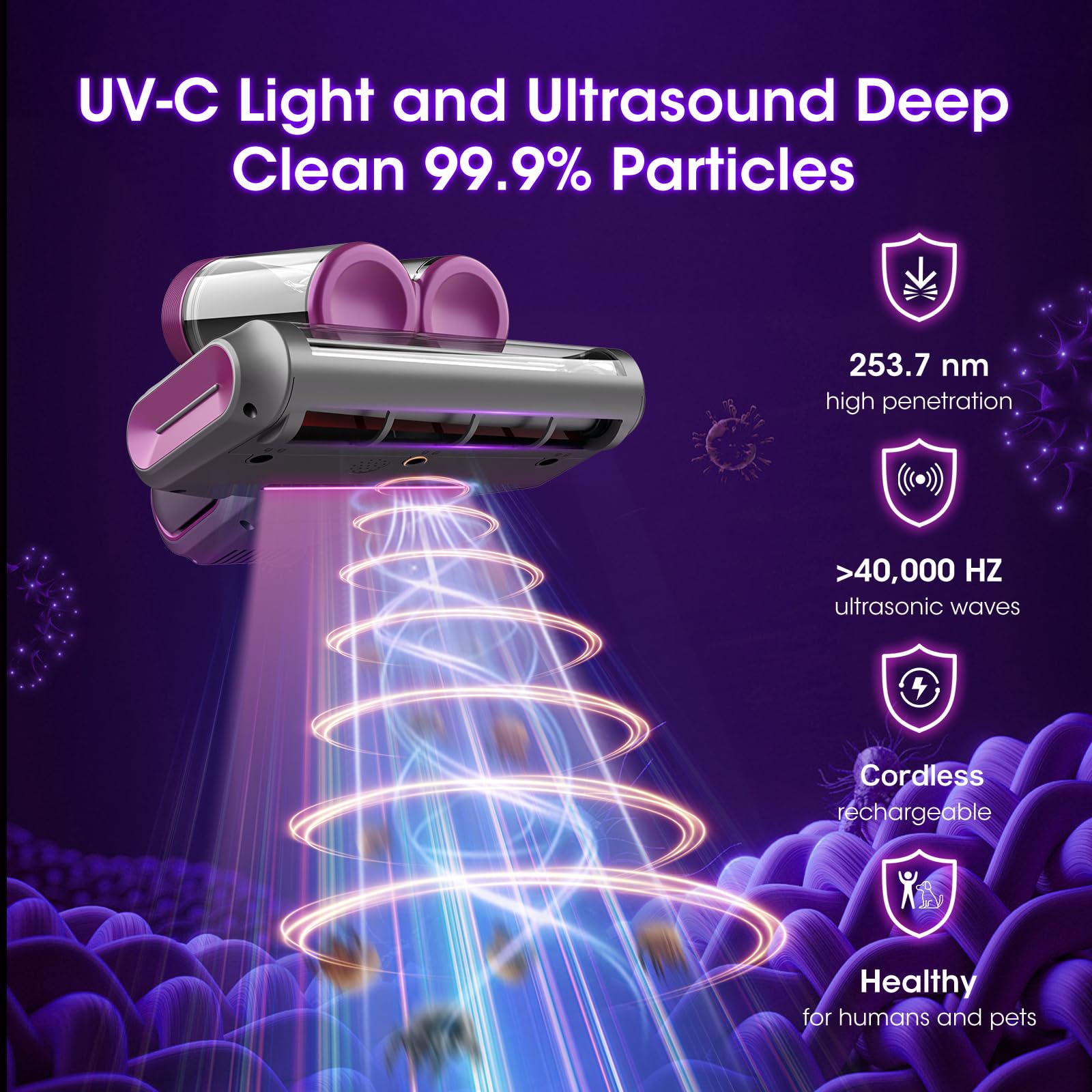 XIAOLANG 16kPa suction pulls dust from beds and couches