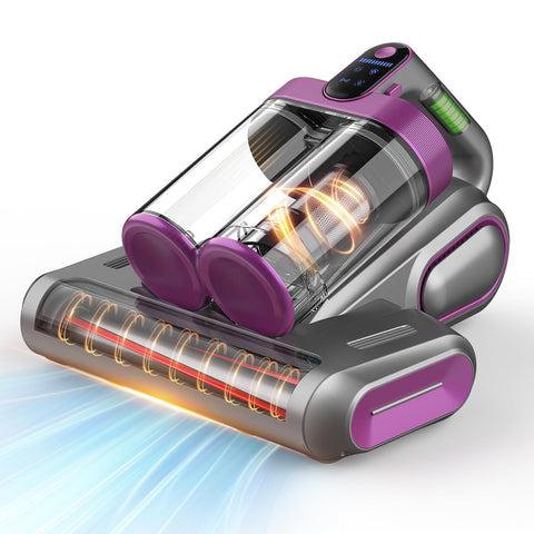 XIAOLANG mattress vacuum with UV-C light deep cleans mattresses