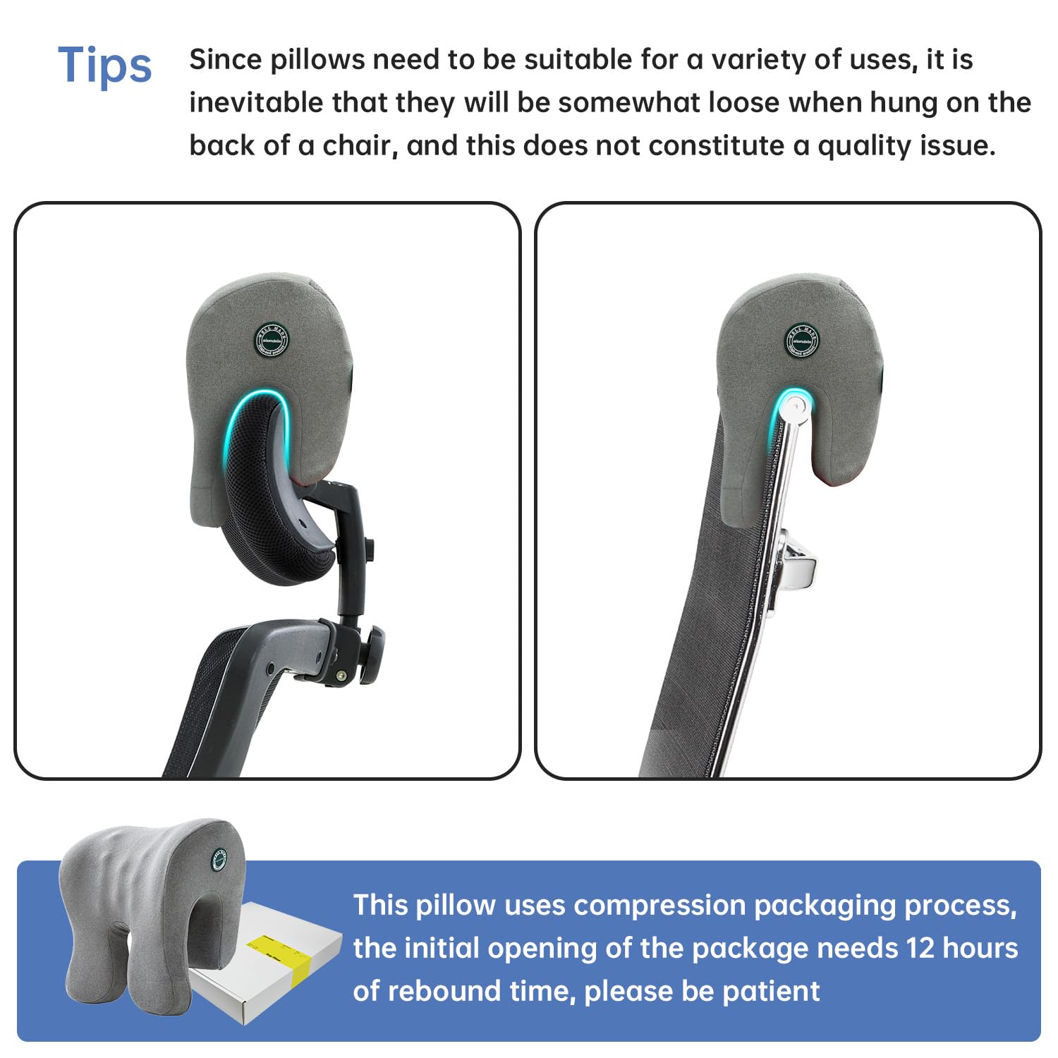 xiaomubiao armrest-comfort pillow enables relaxed forearms while typing.