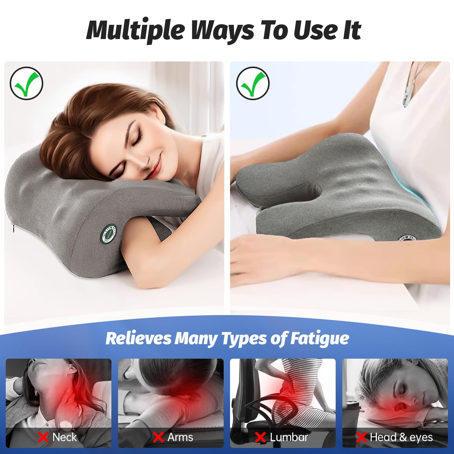 xiaomubiao desk-edge chest-support aligns upper body while leaning forward.