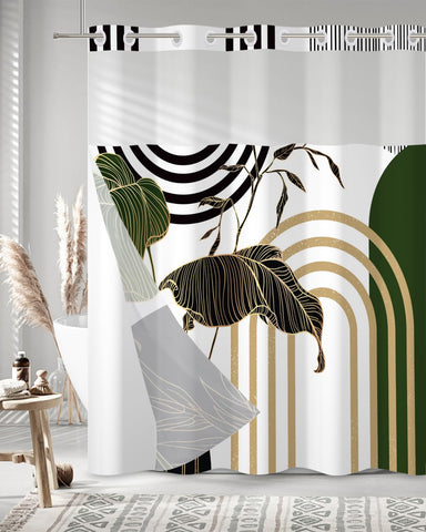Xiazhilaio machine-washable curtain simplifies cleaning routines.