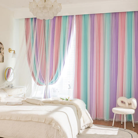 XiDi blackout curtains two panels 63-inch long block light for better sleep.