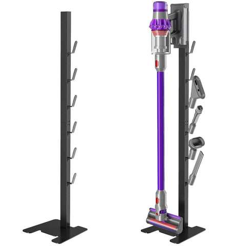 XIGOO Dyson stand front view with metal dock and stable design for easy access