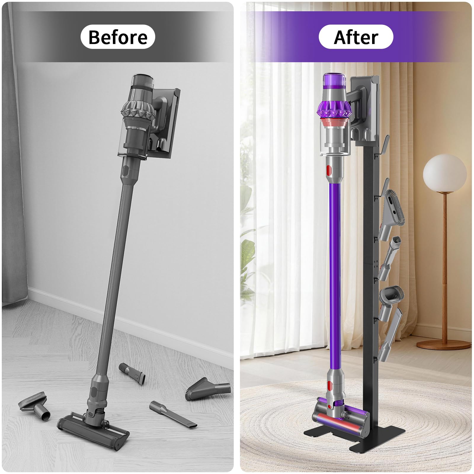 XIGOO stand includes hardware and simple instructions for quick assembly