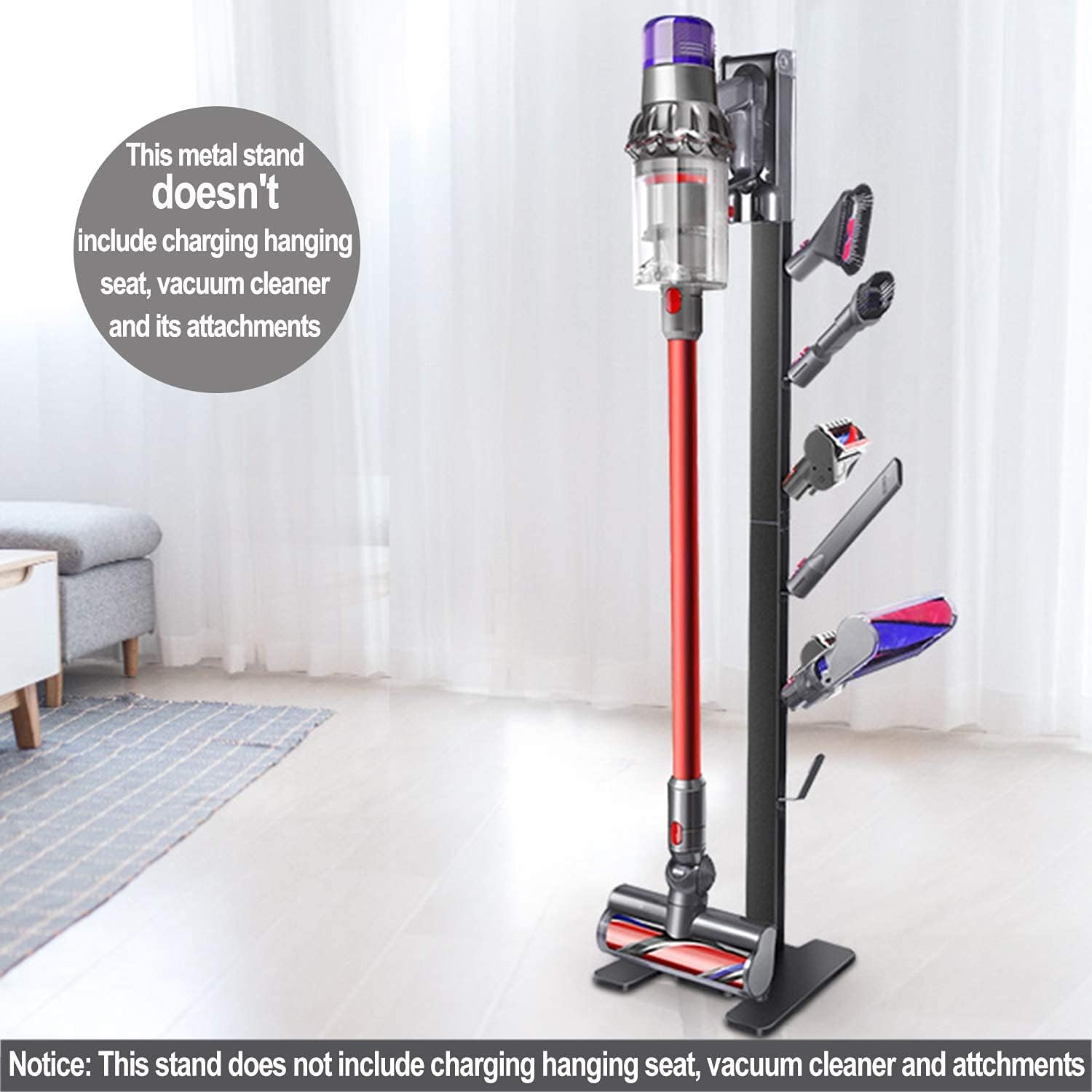 XIGOO stand stores vacuum and charger neatly for ready-to-clean sessions