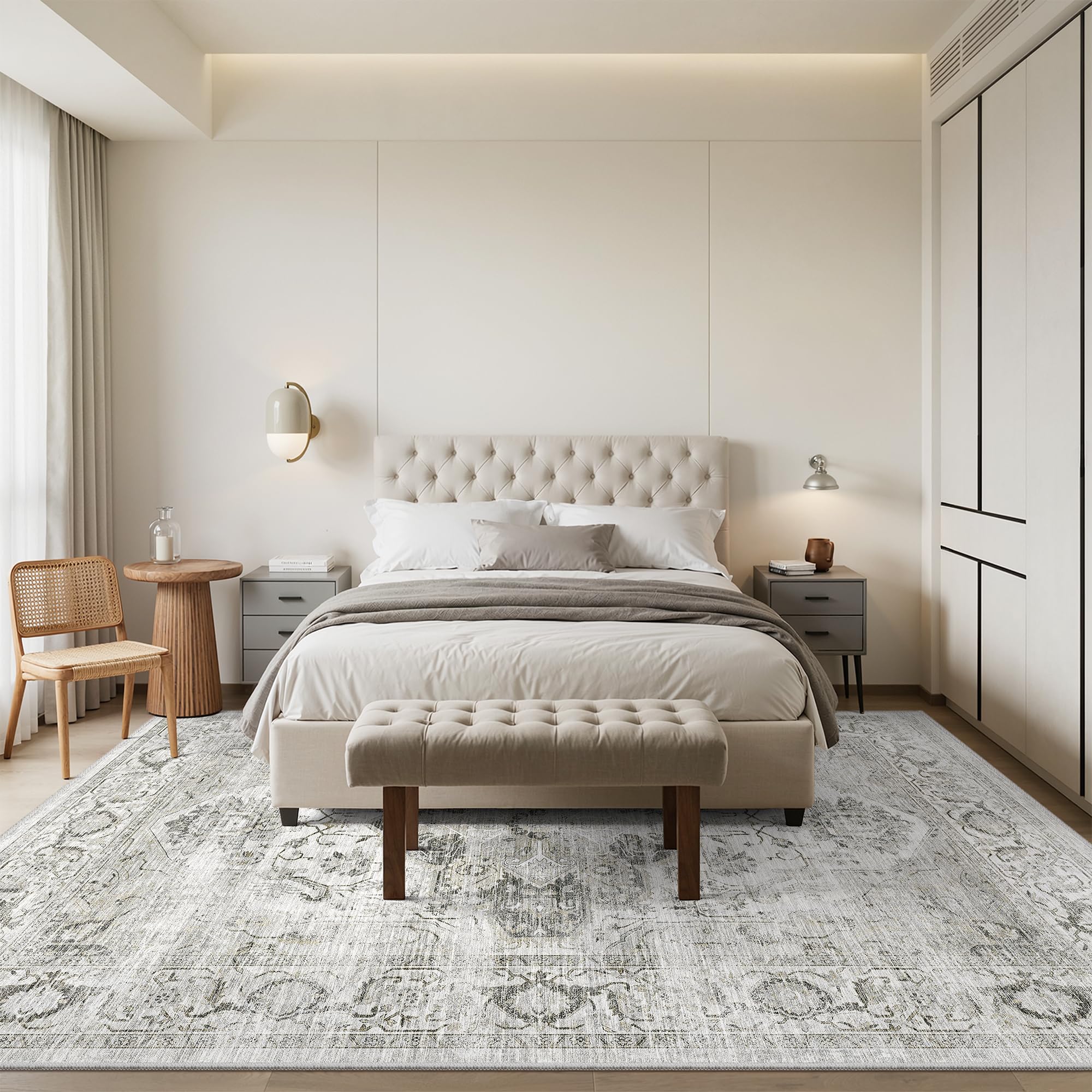 Xilixili bedroom cozy corner showcases warm underfoot comfort.