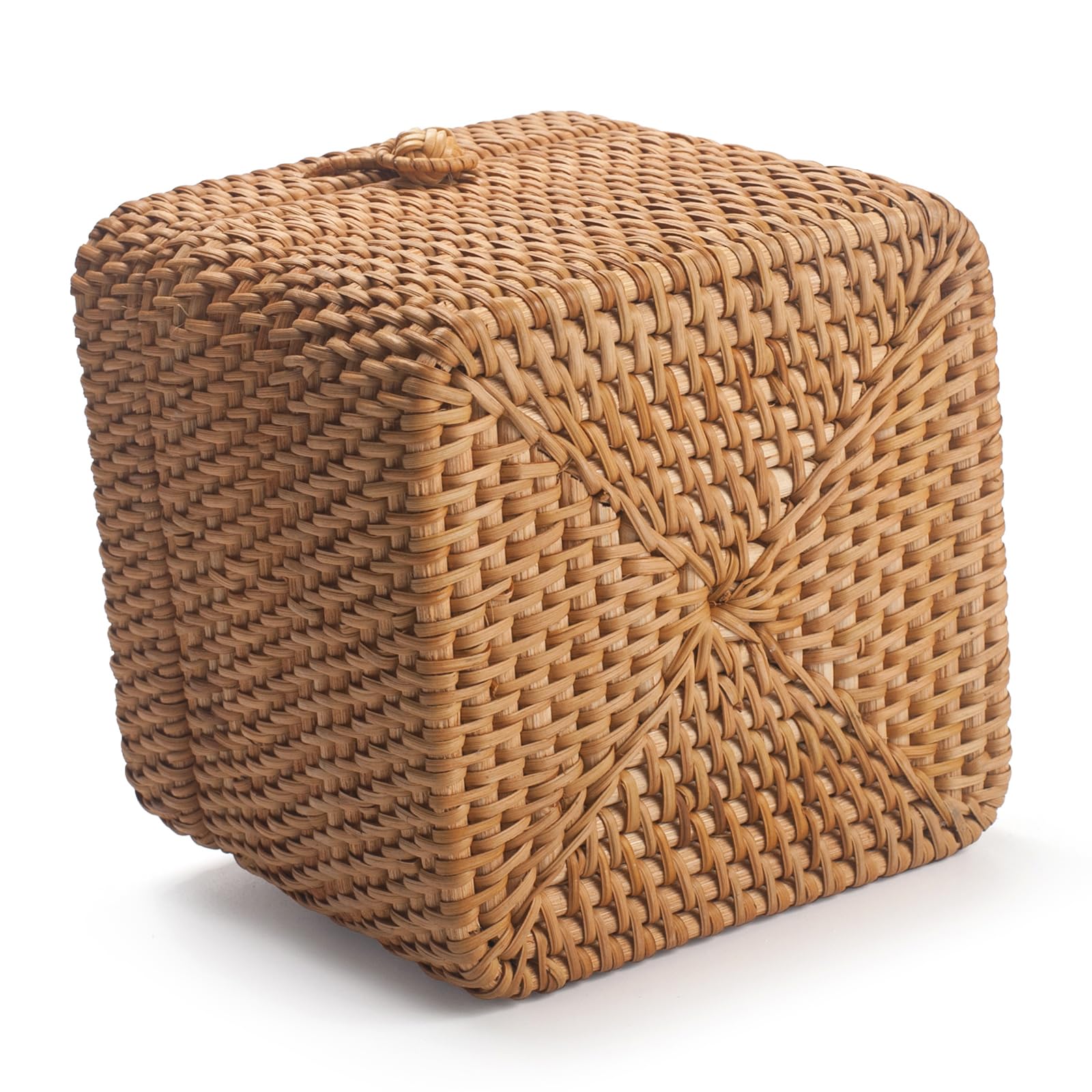 XIMISISE hinged-top lid tissue-access offers easy, contact-free replacement.