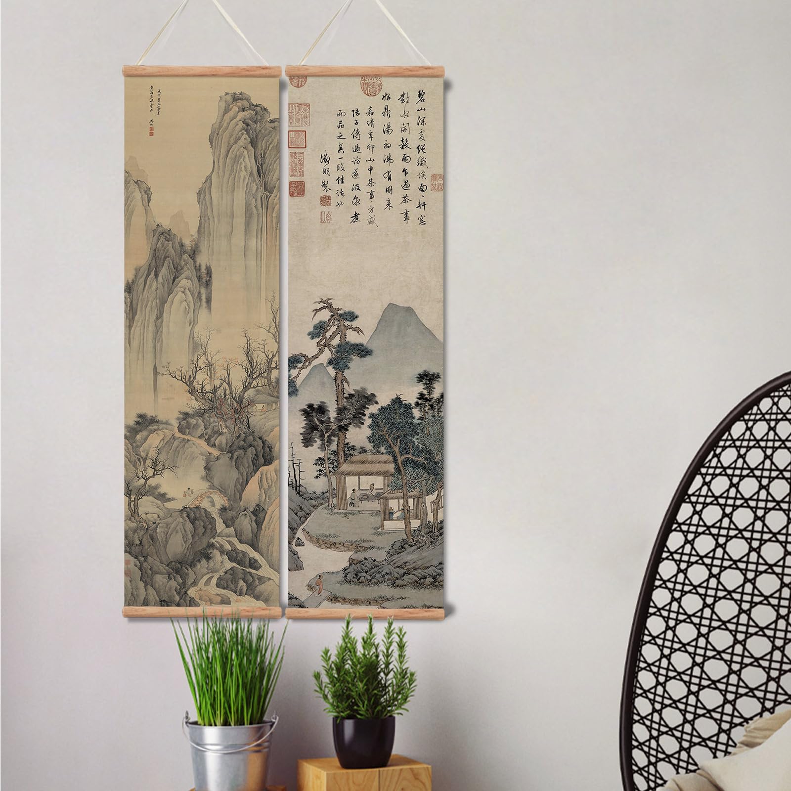 xinyuru fixed scroll design prevents loosening and ensures durable wall mounting.