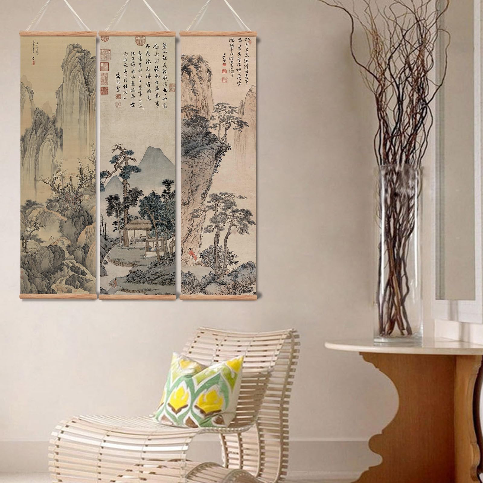 xinyuru landscape poster ensemble suits living rooms, bedrooms, and offices.