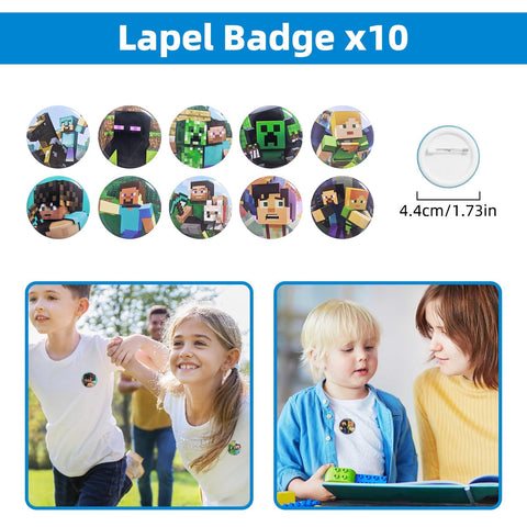 Xioose keychains 10pcs as cute keepsakes and rewards.