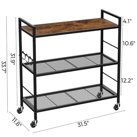 XIVIRACK dense wire shelving supports heavy items with clear visibility