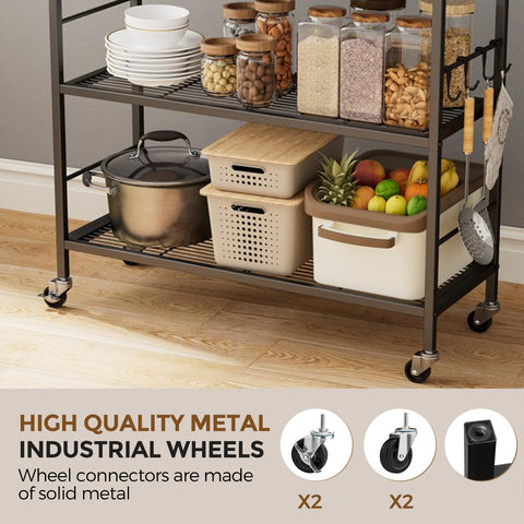 XIVIRACK metal pipe side frames reinforce the rack structure