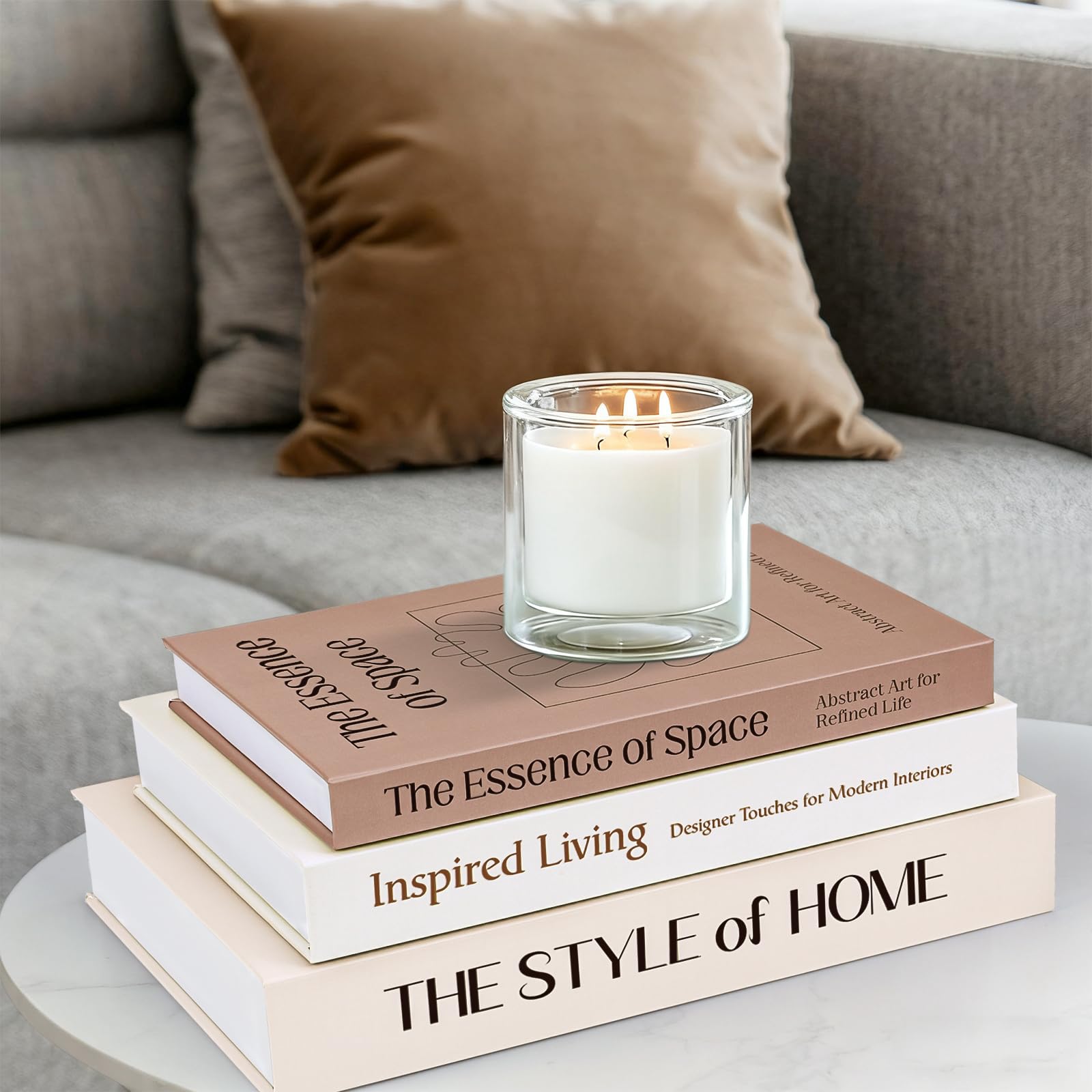 XKDOUS coffee-table decor supports versatile styling.
