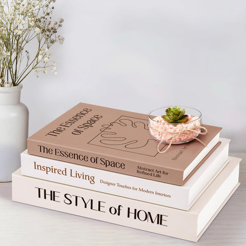 XKDOUS layered shelf display creates depth and interest.