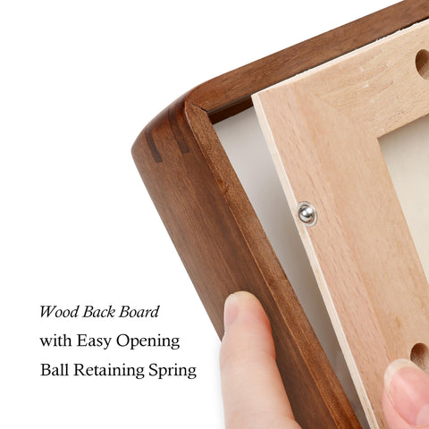 XKIILH real glass clarity protects and showcases photos.