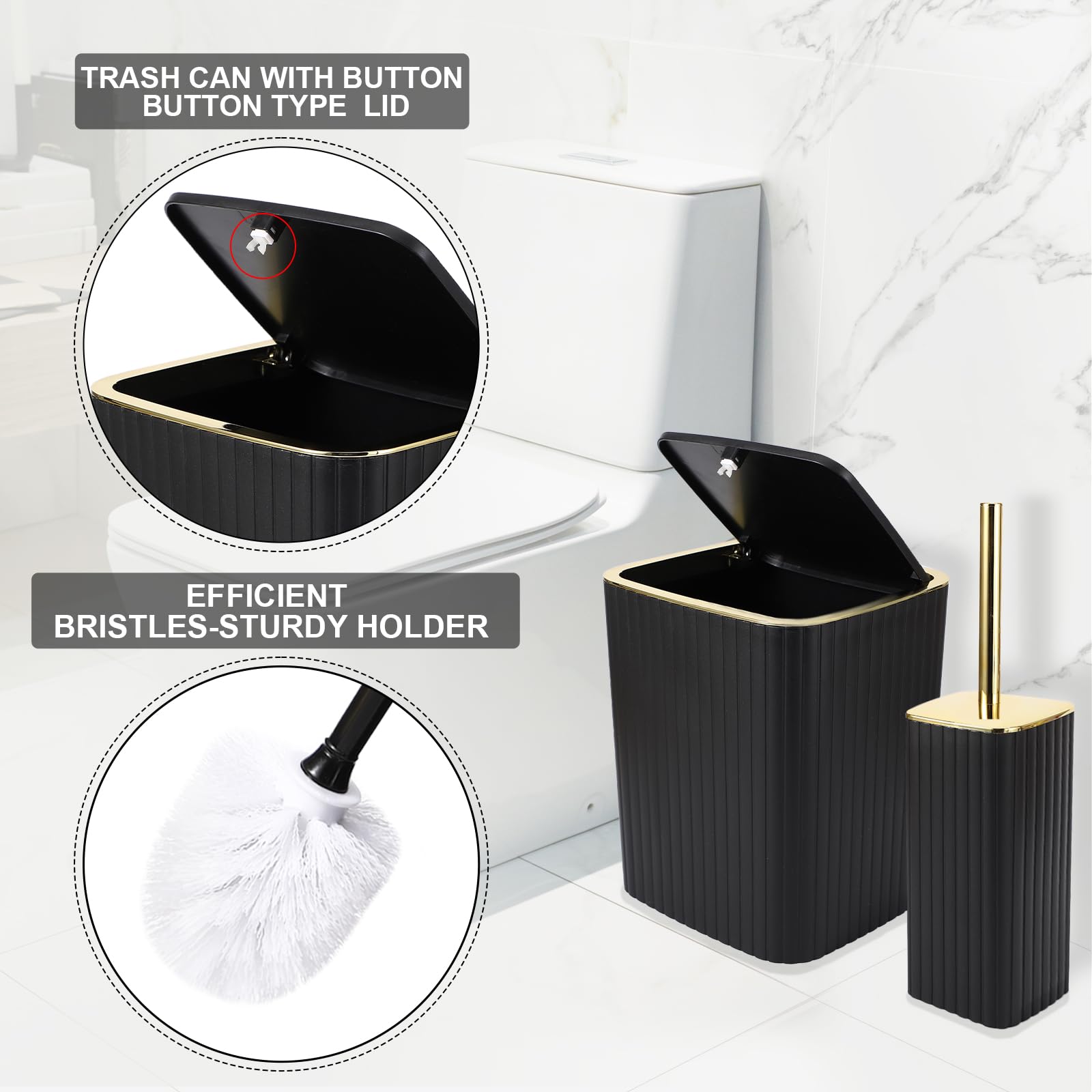 XLHOMO soap dish included for convenient bathroom organization