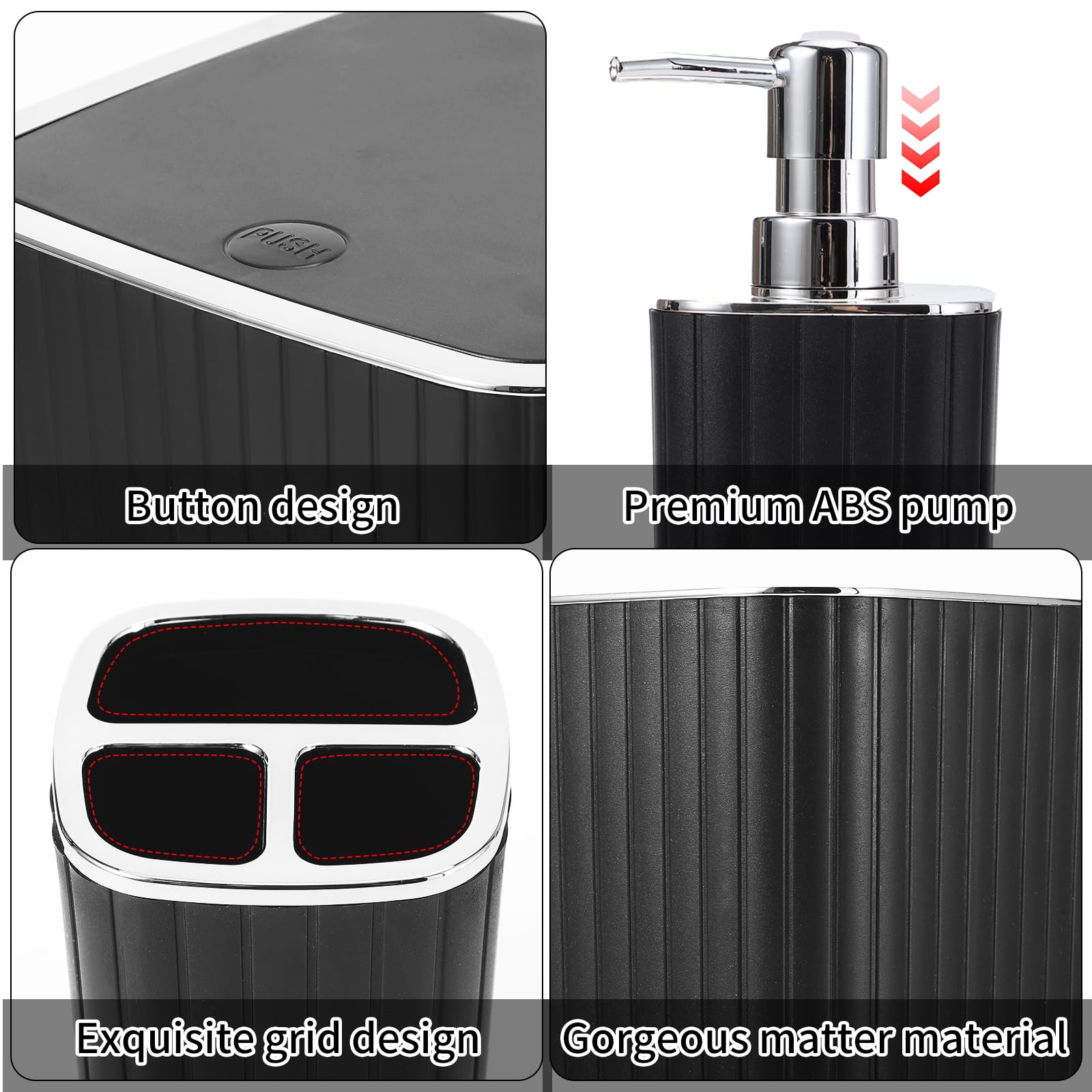 XLHOMO toilet brush stores neatly for easy cleaning