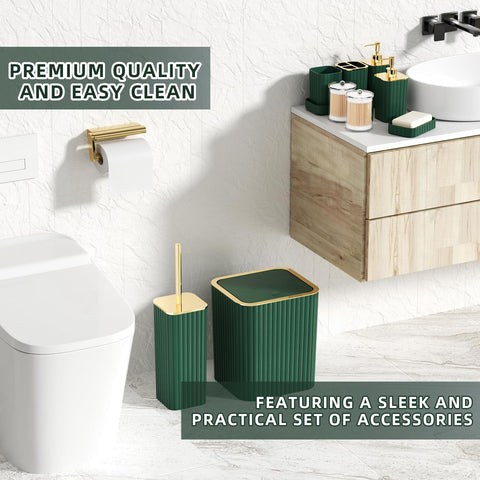 XLHOMO toothbrush holder keeps counter tidy and organized