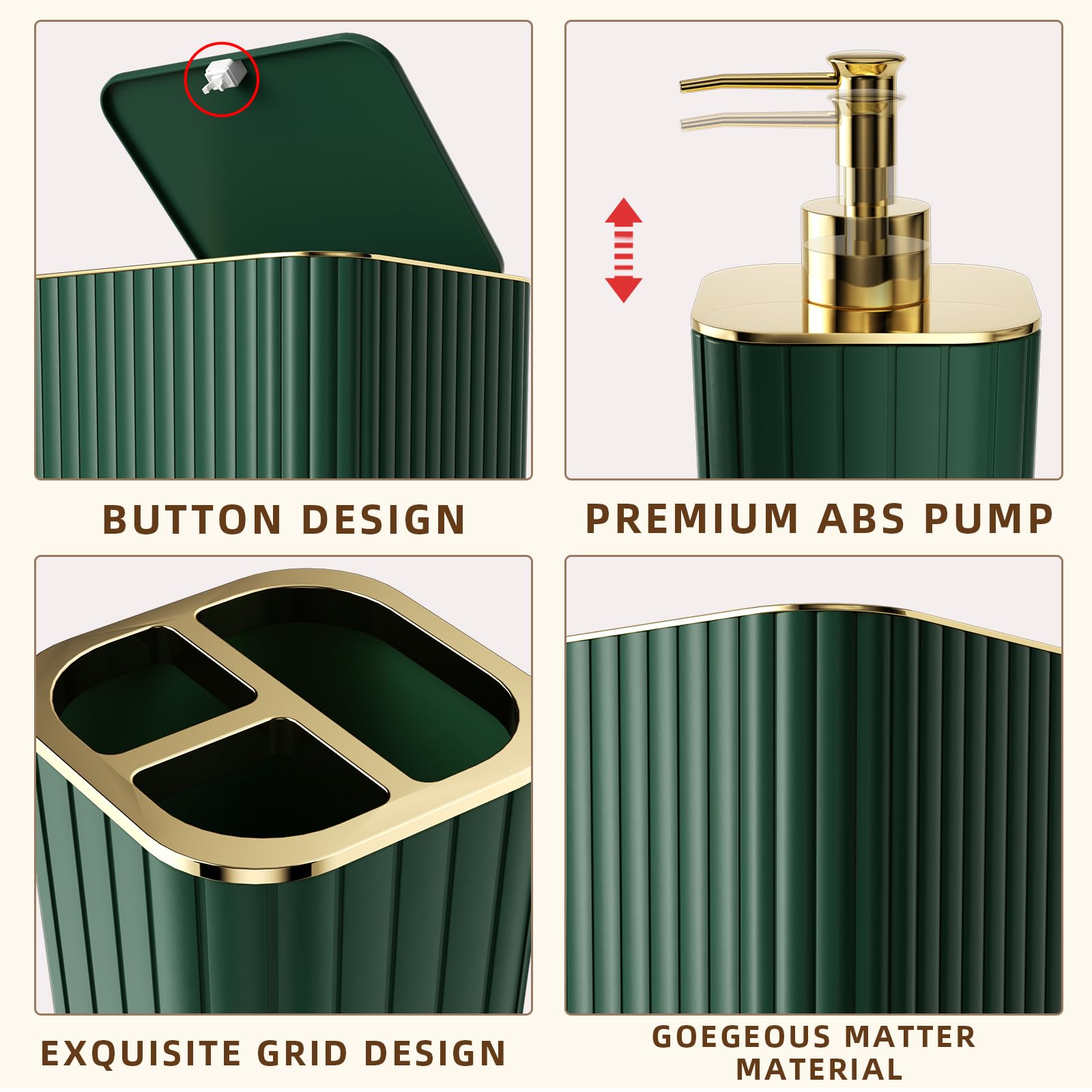 XLHOMO vanity tray organizes small items neatly