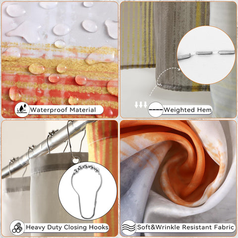 XLHOMO orange toothbrush holder keeps brushes tidy and accessible.