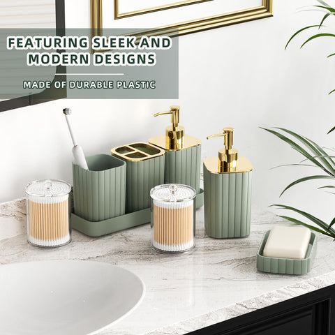 XLHOMO toothbrush holder keeps brushes neatly arranged and easy to reach