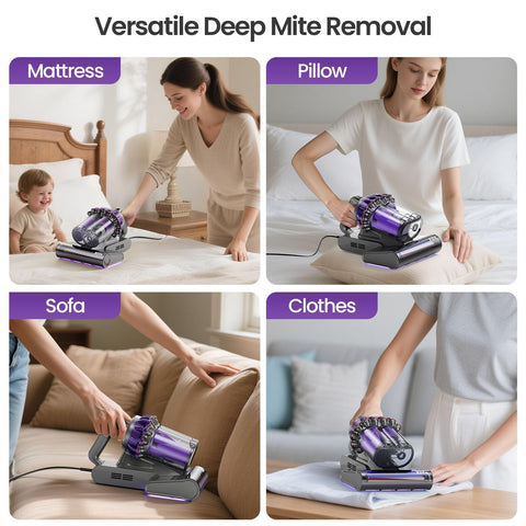 Xlife All-in-One Cleaner targets mattresses, sofas, pillows, and cribs.