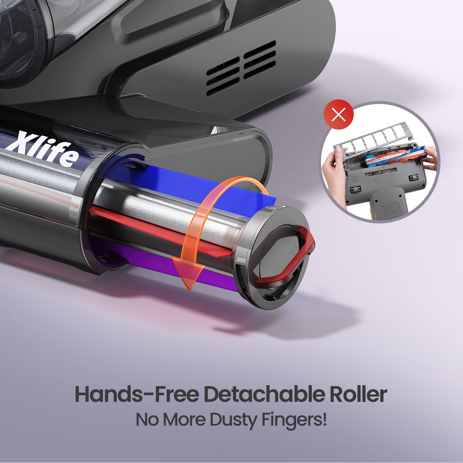 Xlife Corded Power delivers consistent performance without battery fade.