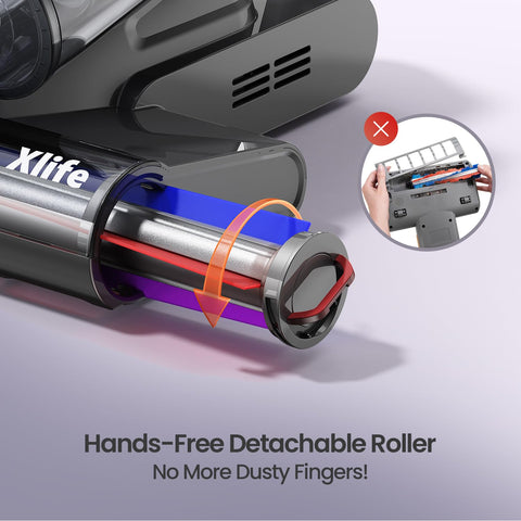 Xlife Corded Power delivers consistent performance without battery fade.
