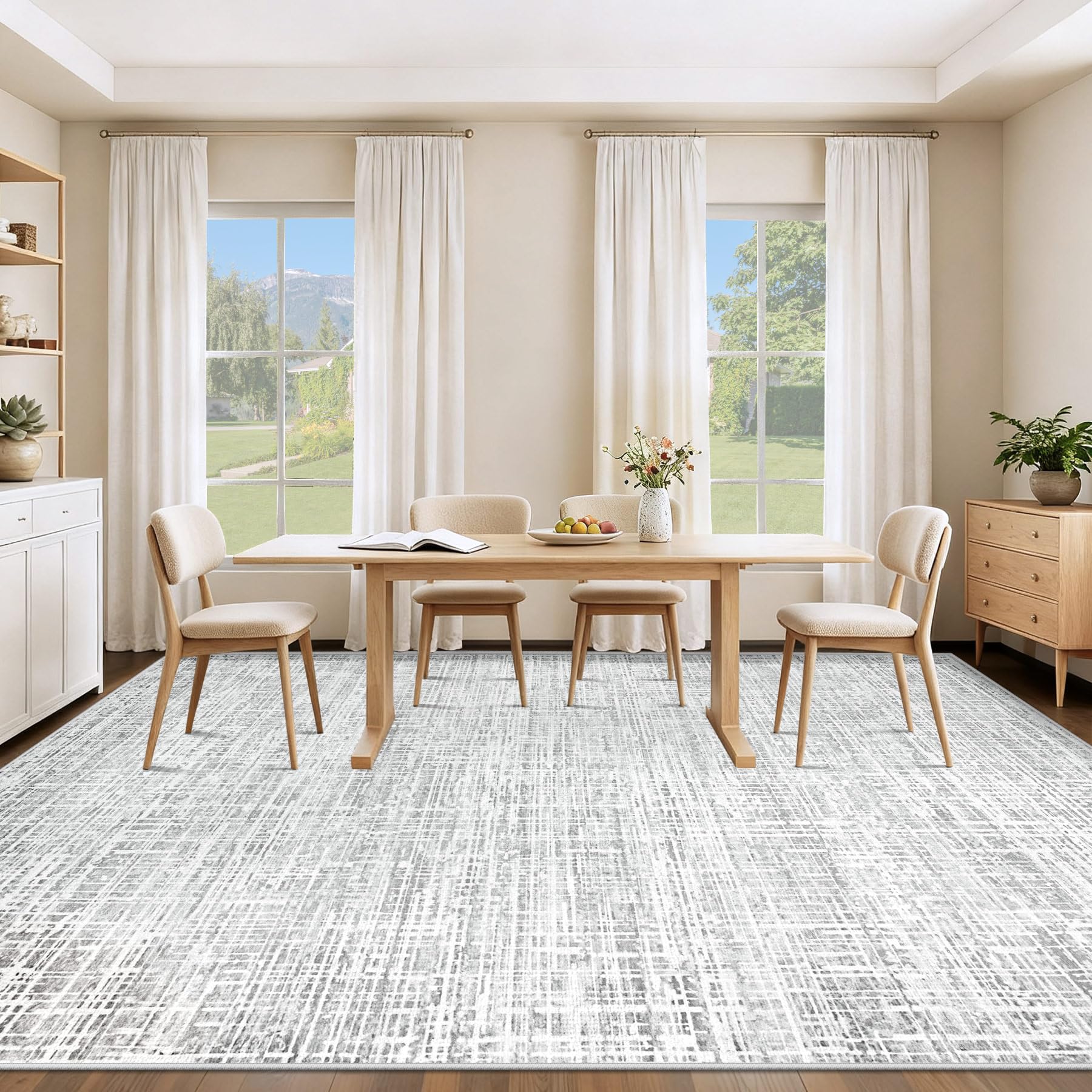XLUEZ fade-resistant fibers withstand daily wear in busy living areas
