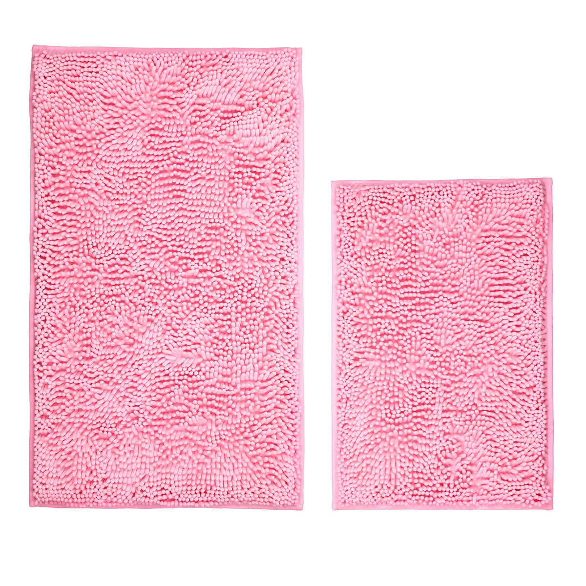 Xmecyino large 32x20 mat with plush chenille and non-slip backing for safety