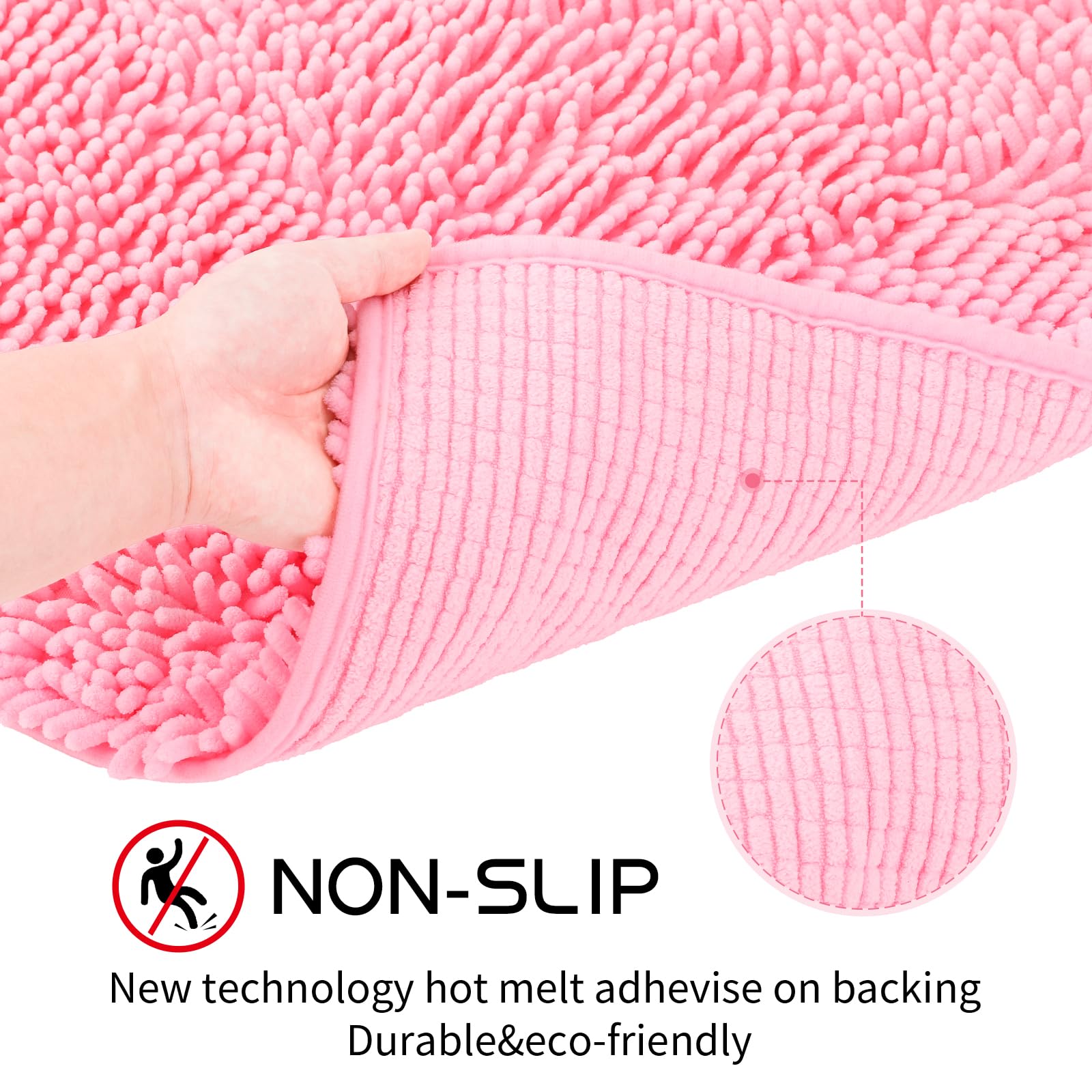 Xmecyino machine-washable mats simplify home care