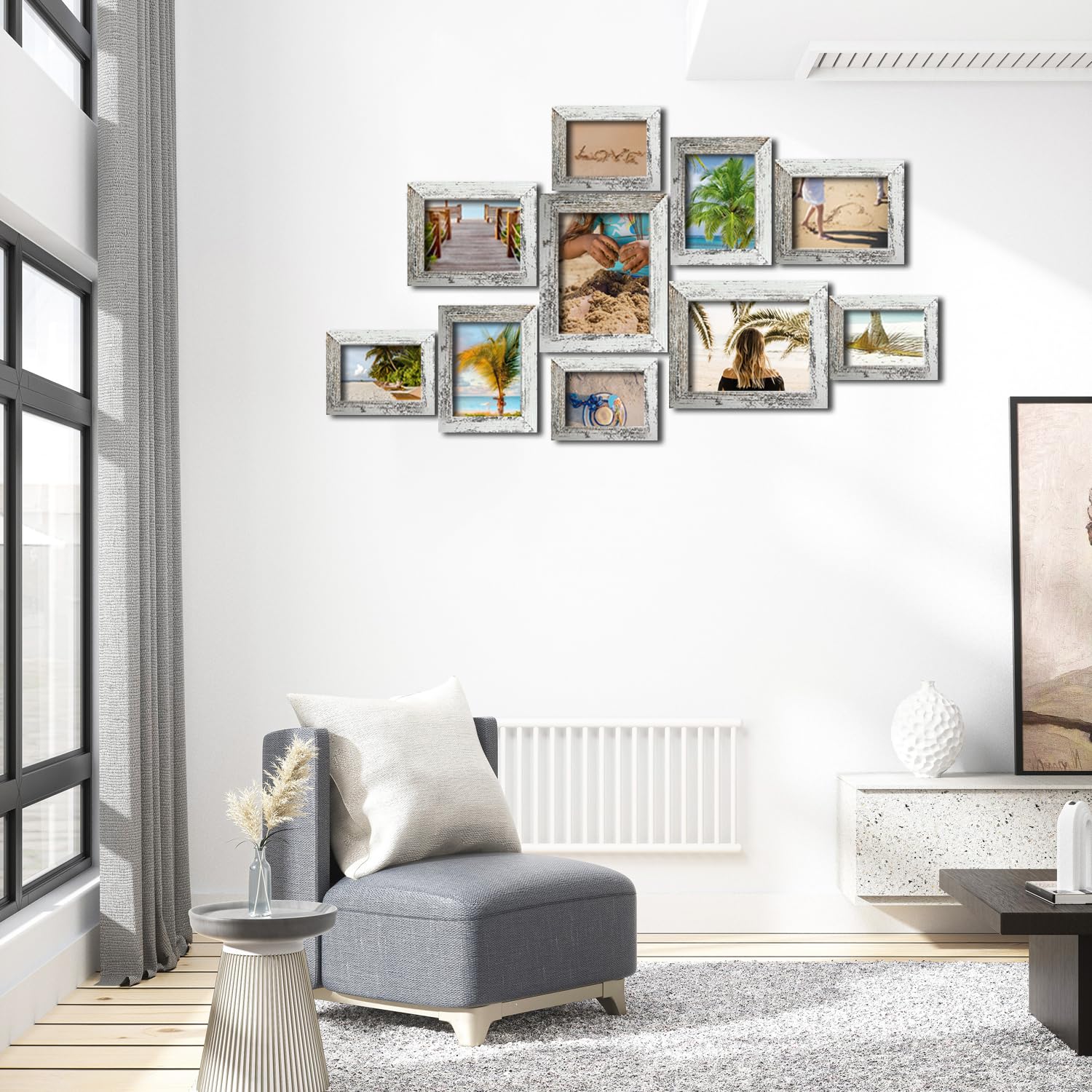 xnlkros gallery-wall layout with farmhouse frames