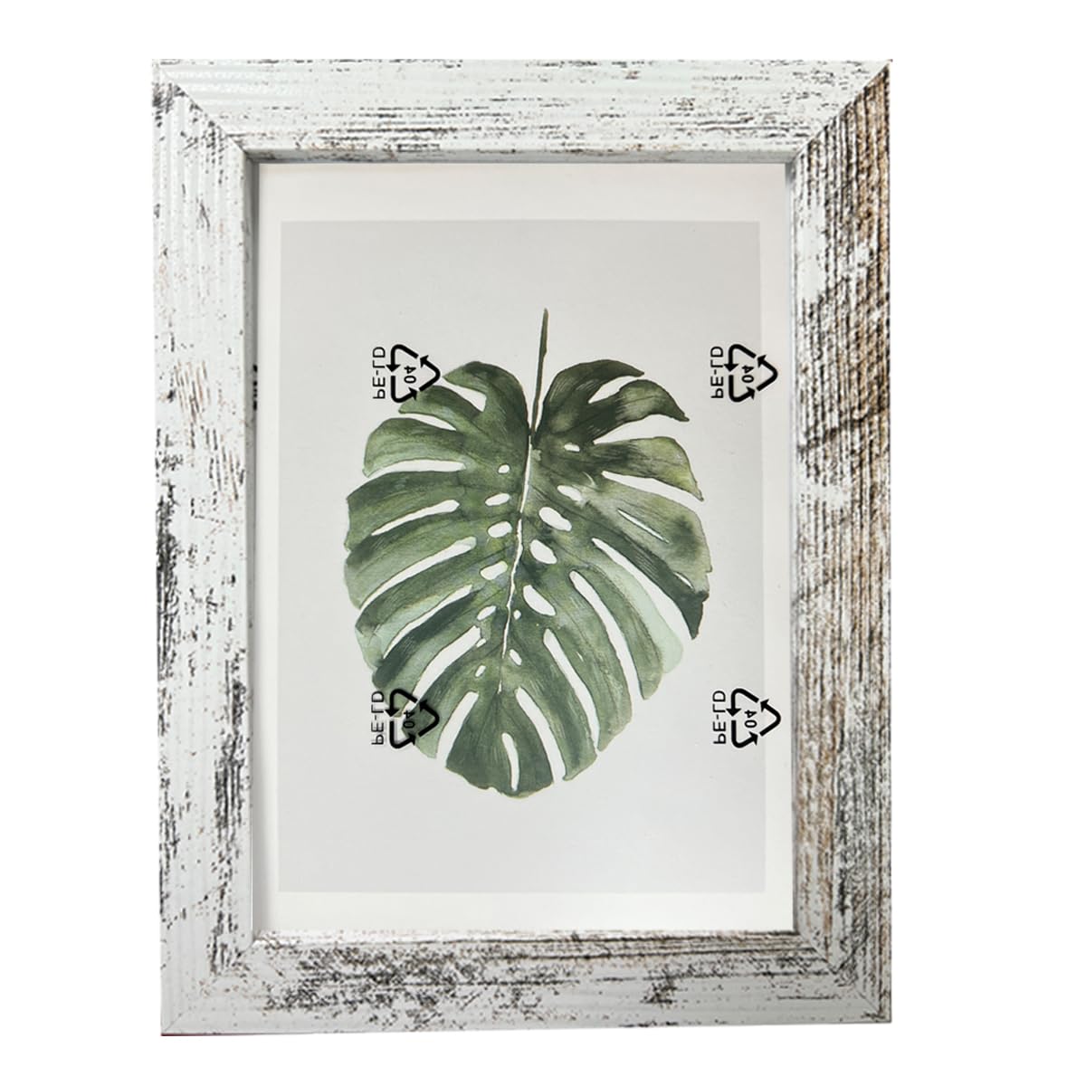 xnlkros rustic white finish frames add farmhouse charm
