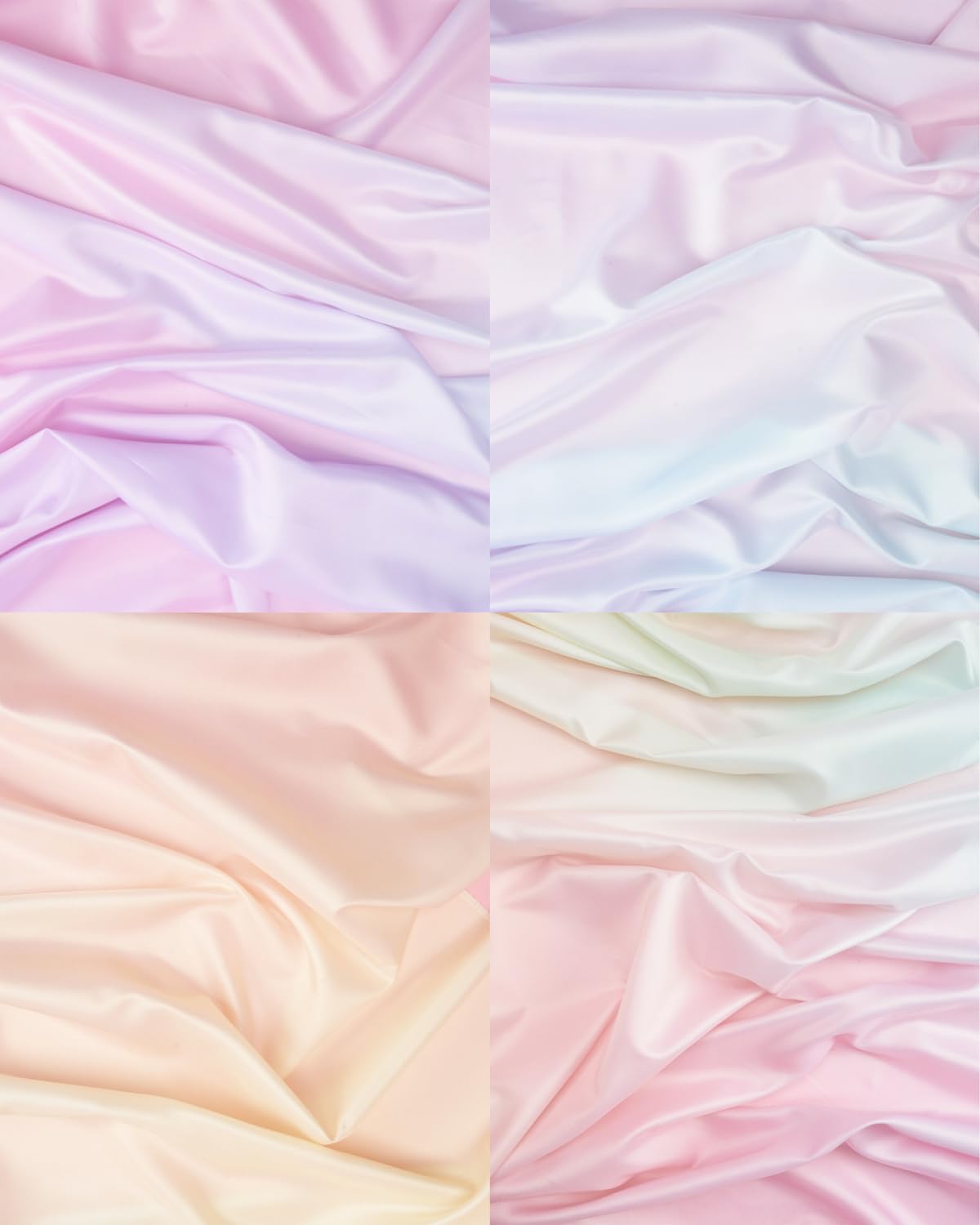 xo, Fetti pastel-gradient tablecloth decorating a rainbow baby shower table