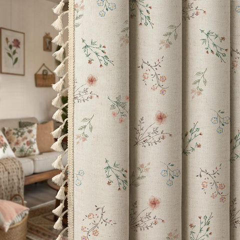 XOGUIBO easy-care curtains are machine washable for busy homes.