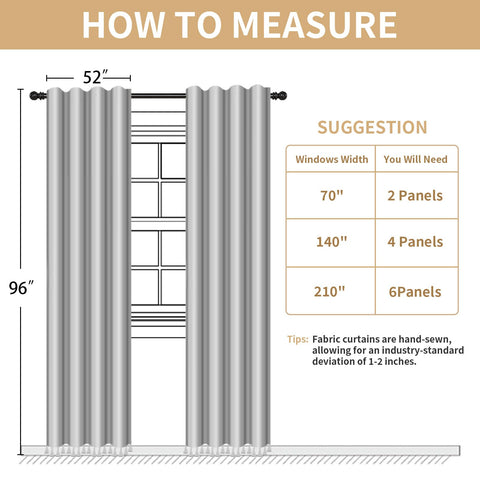 XOGUIBO two-panel set supports back tab or rod pocket hanging.