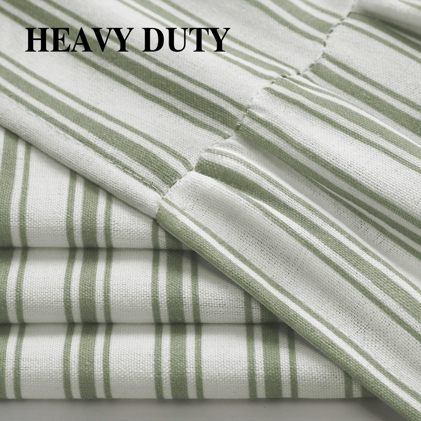 XOGUIBO easy-care curtain is machine washable for everyday convenience.