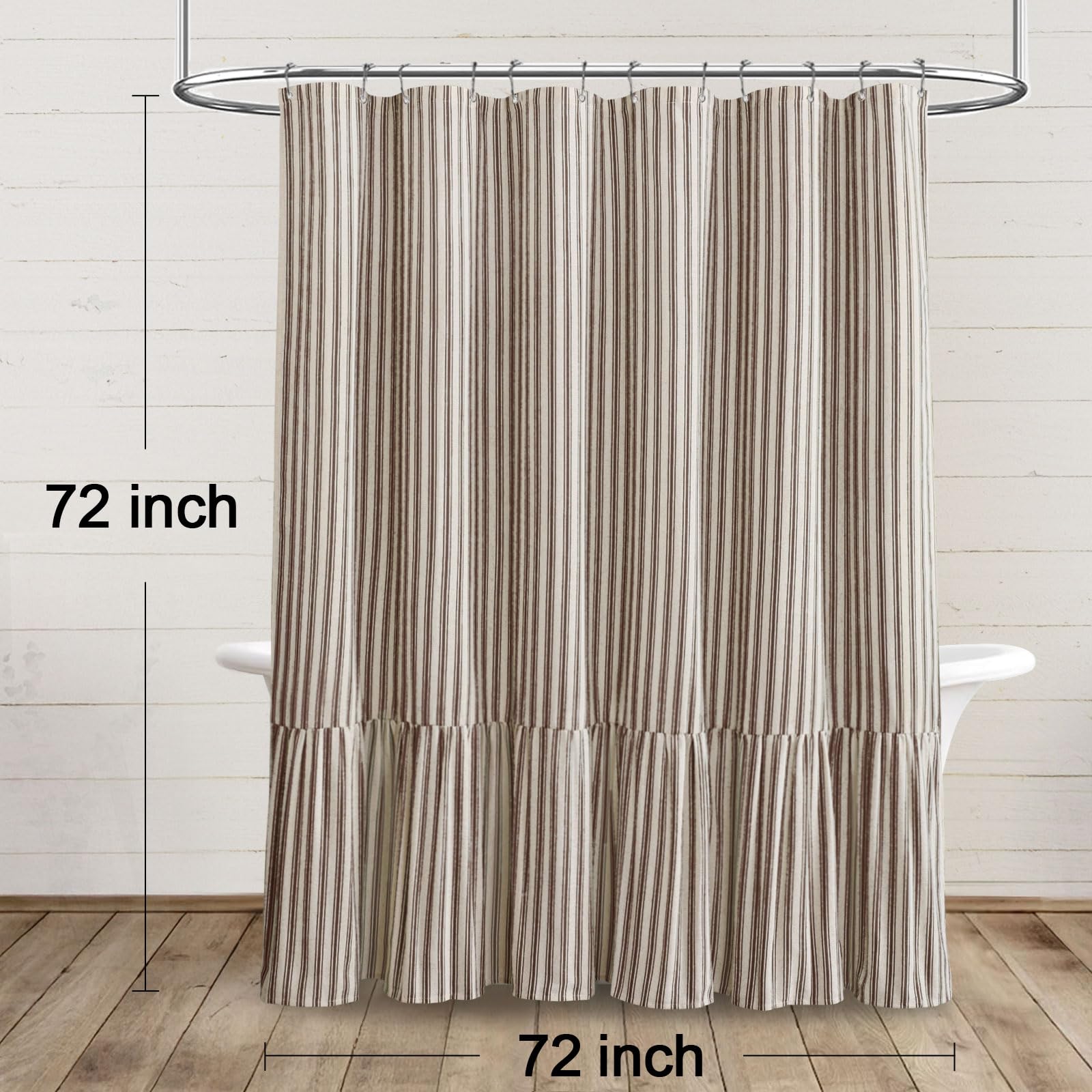 XOGUIBO curtain pairs with greenery for cottage or Scandinavian vibes.