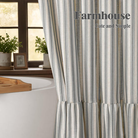 XOGUIBO curtain is machine washable for easy upkeep.