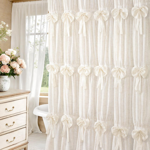 XOGUIBO romantic curtain suits vintage and farmhouse interiors.