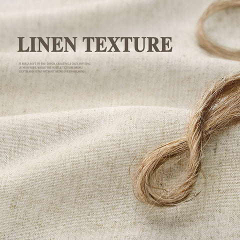 XOGUIBO farmhouse curtain with delicate stitching suits cottage or Scandinavian styles.