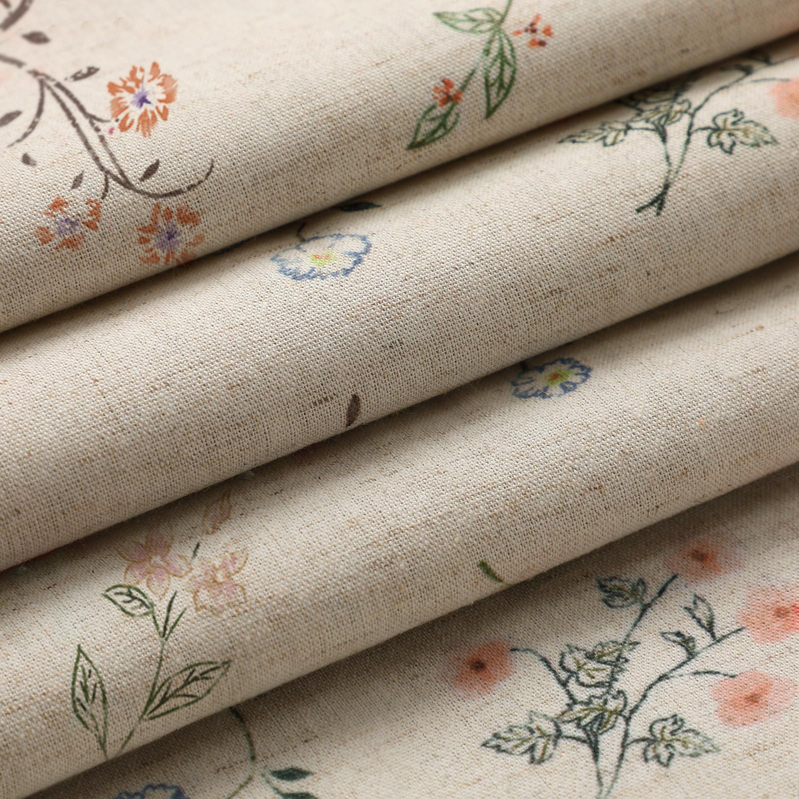 XOGUIBO Linen texture close-up emphasizes premium farmhouse vibe in your décor.