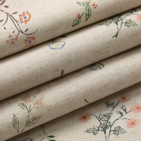 XOGUIBO Linen texture close-up emphasizes premium farmhouse vibe in your décor.