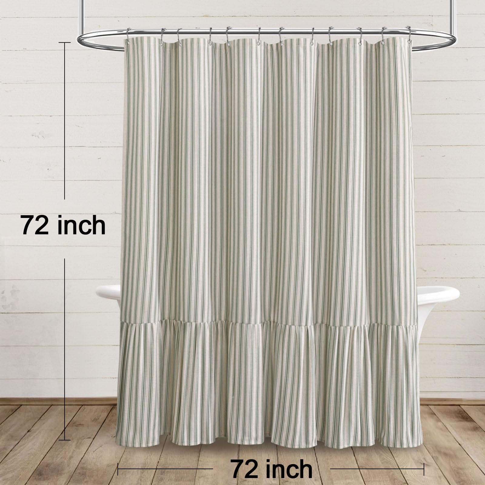 XOGUIBO curtain is machine washable, simplifying daily care