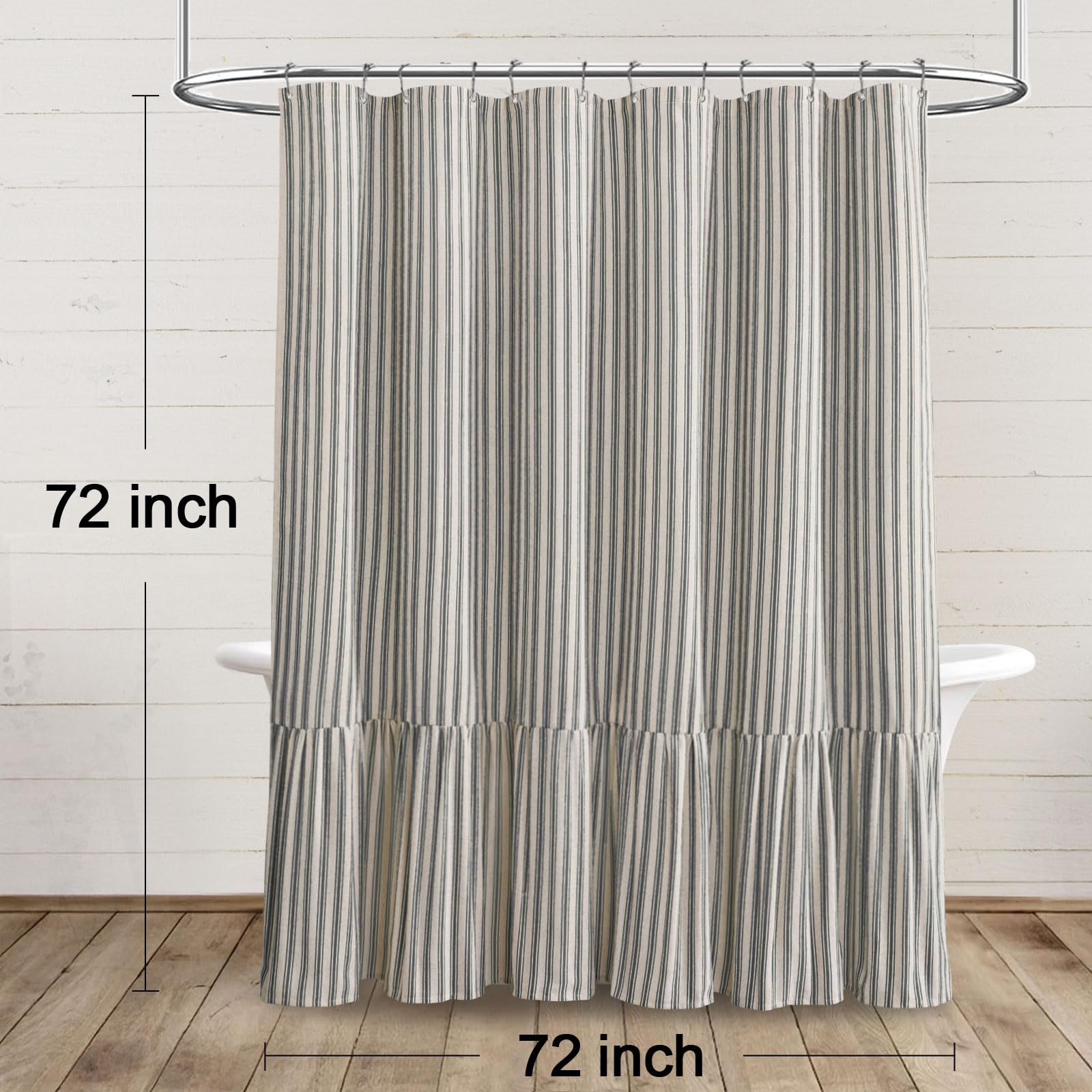 XOGUIBO natural linen-look fabric feels breezy and refined.