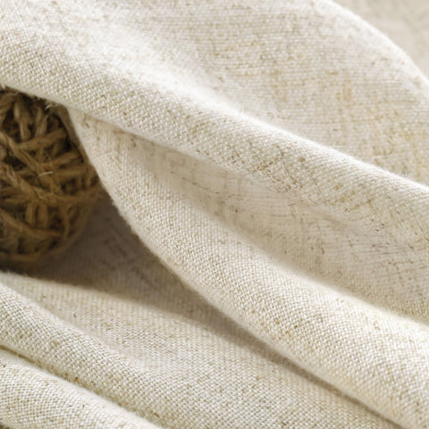 XOGUIBO neutral cream shade pairs with wood and greenery.