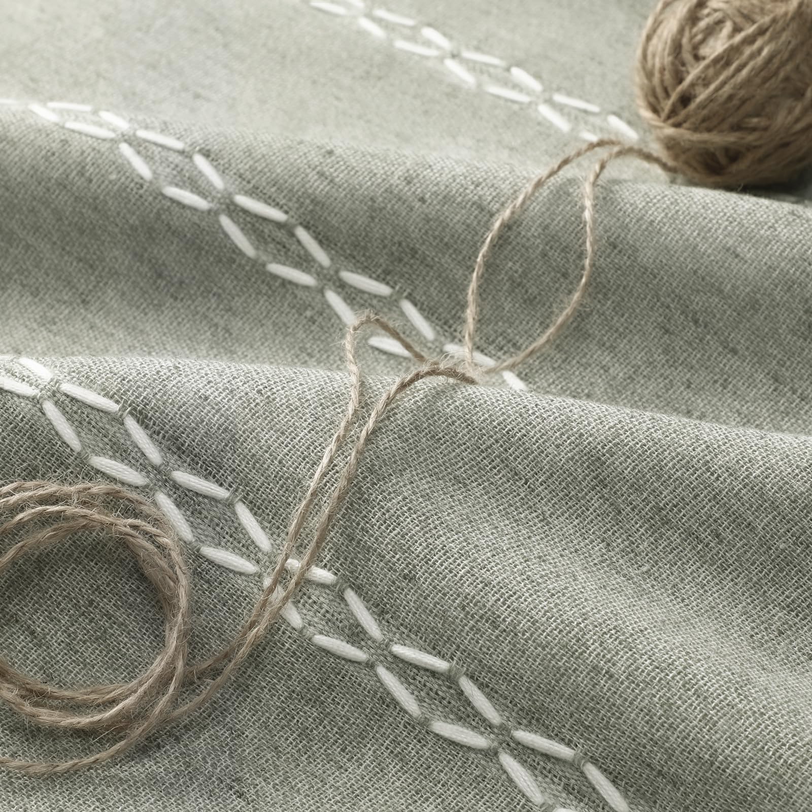 XOGUIBO Sage Green curtain panels pair offers versatile styling for any room