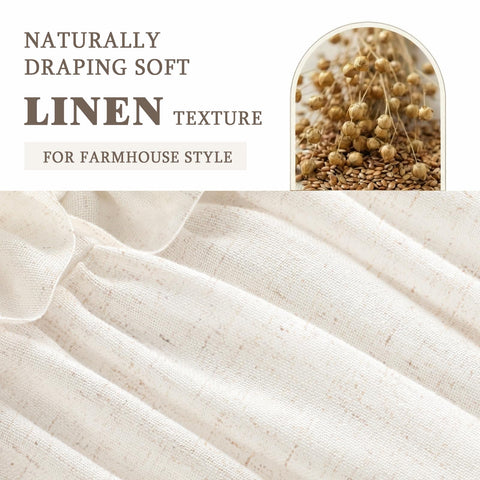 XOGUIBO semi-sheer fabric lets light in while preserving privacy.